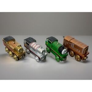 Vintage Lot 4 LIMITED 60 YEAR ANNIVERSARY EDITION Thomas Wooden Train 2005